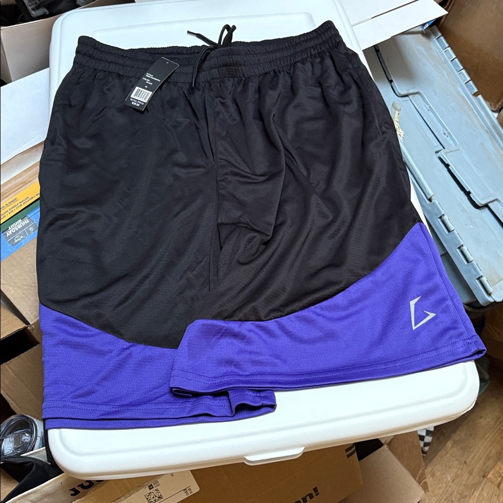 Galaxy By Harvic Black Athletic Shorts